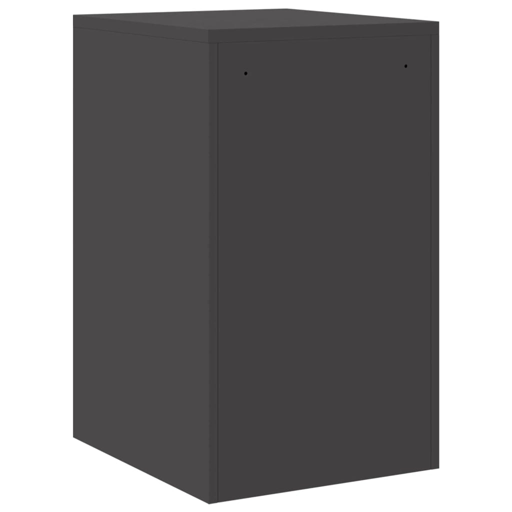 Armadio per File con cassetto Geometrico Nero 44 x 50 x 74,5 cm 891592