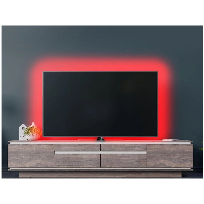 Kit Bobina Striscia Led RGB+CCT IP65 Con Centralina WiFi Compatibile Con Amazon Alexa Google Alimentatore Telecomando SKU-2628