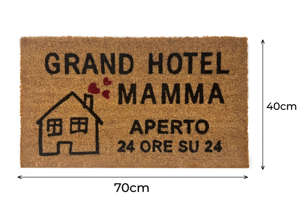 Zerbino Cocco Entrata Ingresso Casa Esterno Antiscivolo Grand Hotel Mamma