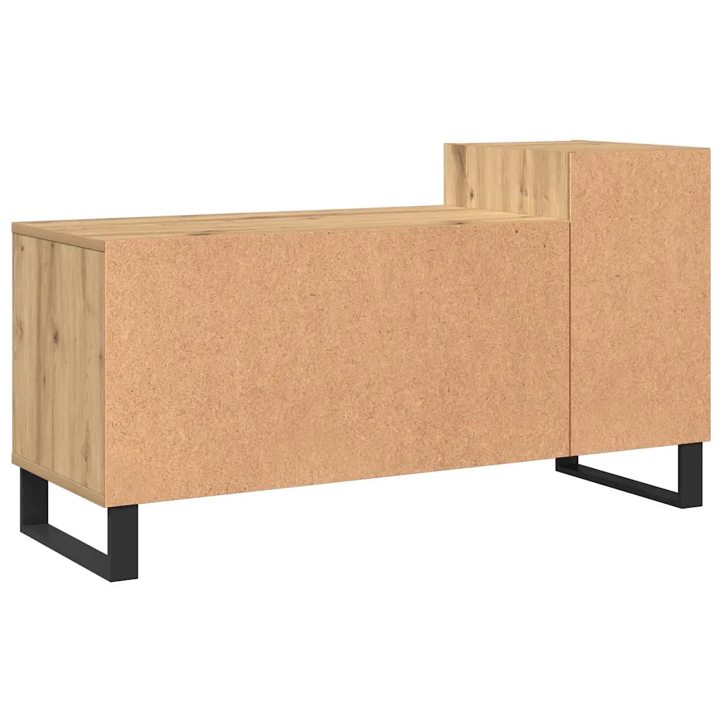Mobile TV Rovere Artigianale 100x35x55 cm in Legno Multistrato