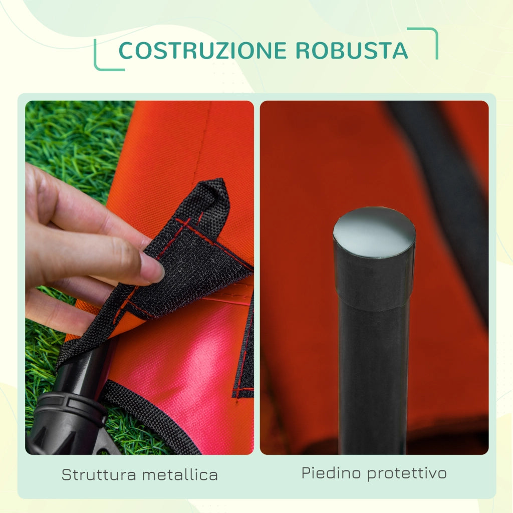 Cuccia per Cani Estiva Brandina ¨C zephmum ¨C Rosso 61x46x18 cm