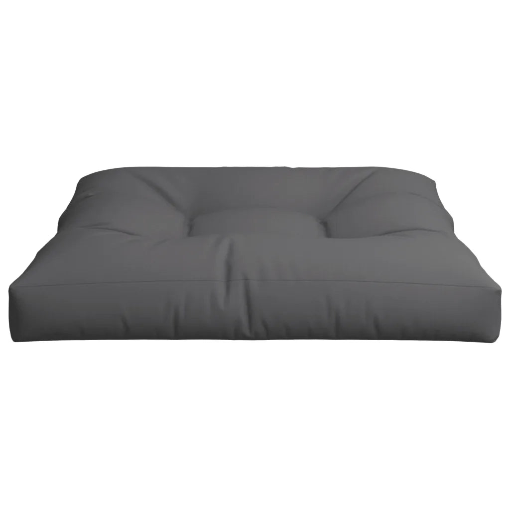 vidaXL Cuscino per Pallet Antracite 80x80x12 cm in Tessuto