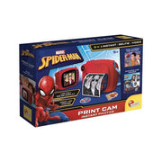 Fotocamera istantanea lisciani 104024 spiderman 3in1 red e blu