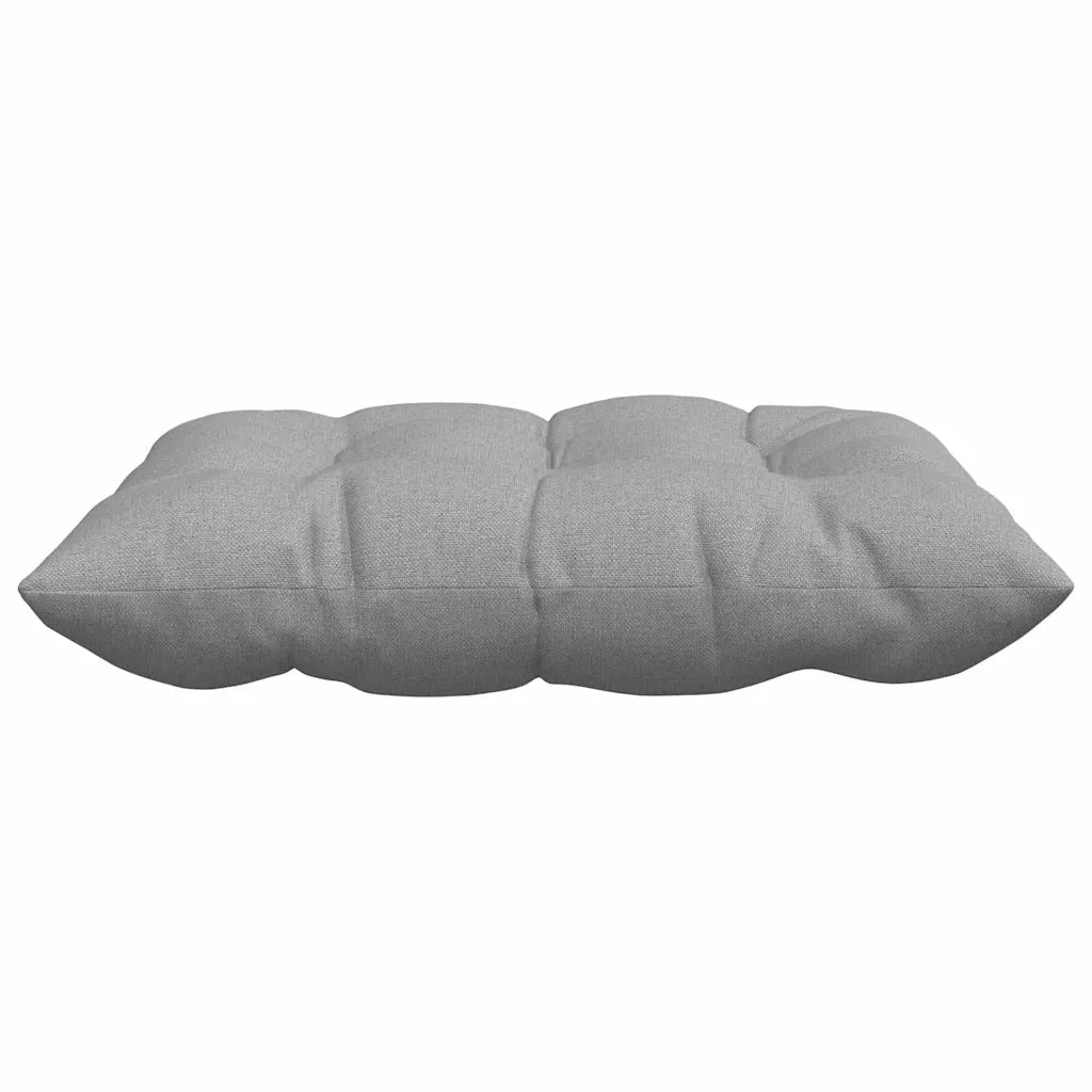 Cuscini per Seduta 4 pcs Grigio Nuvola 40 x 40 x 6 cm Tessuto 42015159