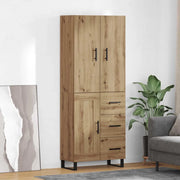 Credenza 2 pcs Rovere artigianale 69,5 x 34 x 180 cm 3415924