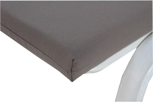 Cuscino per Lettino Prendisole da Giardino 190x57x5 cm in Dralon Allegro Taupe