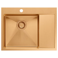 Lavello In Acciaio Russel 116 Copper