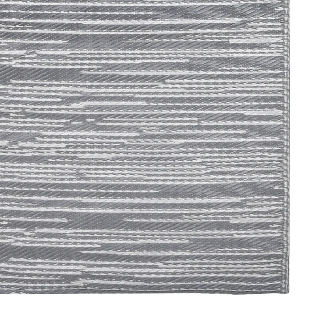 Tappeto da Esterni ARAKIL Grigio 190x290 cm in PP CFW8324636