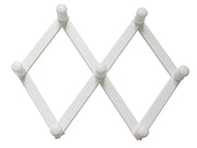 APPENDIABITI ESTENSIBILE A 7 GANCI BIANCO**- DIESSE- 2,0 pz