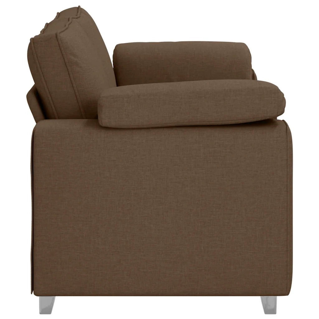 Divano-Sofa-Divanetto Marrone 180 x 77 x 82 cm Tessuto