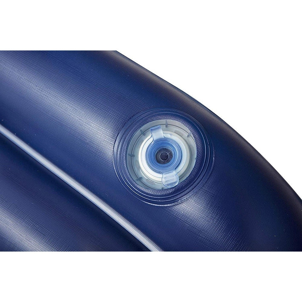 Trade Shop - Set Canotto Gonfiabile Gommone Treck X1 228x121x36cm Con Remi Pompa Pedale 61083 -
