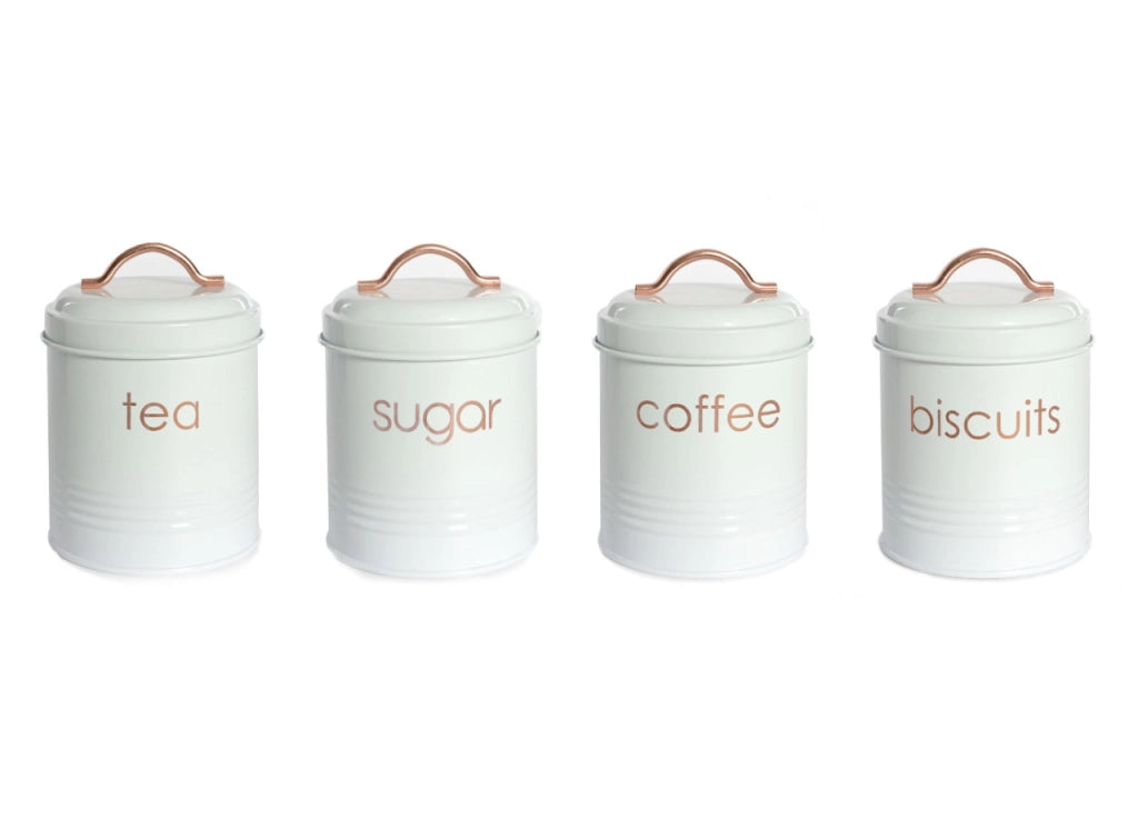 Barattolo Contenitore Ermetico Scatola Alimenti Cucina Con Coperchio Copper - Barattolo - Biscotti