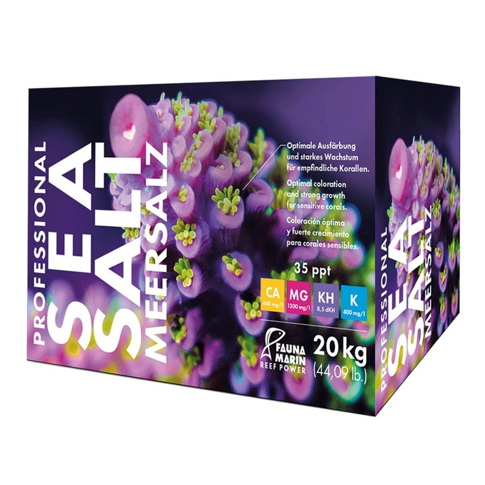 Fauna Marin Professional Sea Salt - sale marino per acquari di barriera Formato: 20 Kg (cartone)