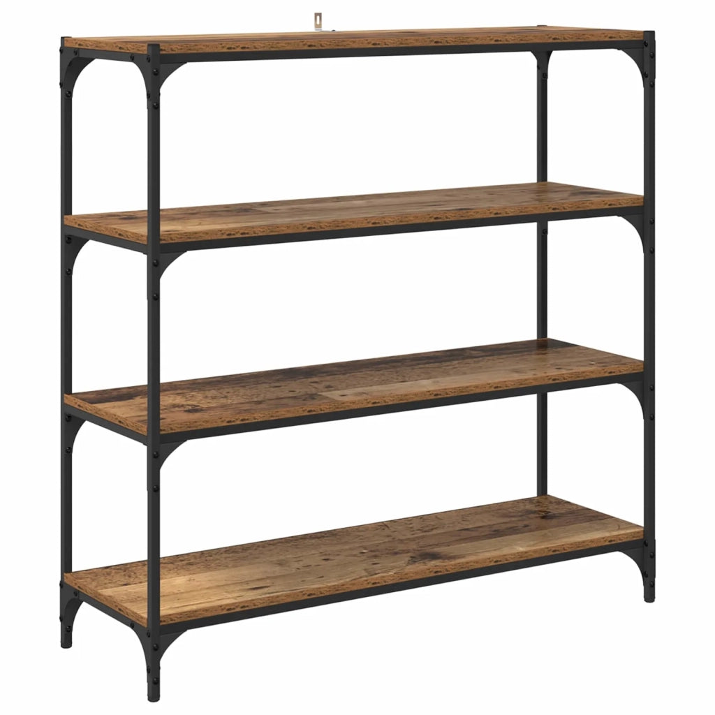 Armadio per Libri Legno vecchio 100 x 33 x 100 cm 881117