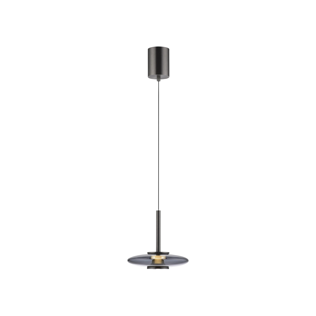 Lampada a sospensione grigia fumé Ø22 LED 10,1W Neuhaus