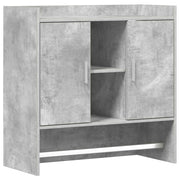 Scaffale da parete A parete Grigio Cemento 80 x 36 x 80 cm 8011374