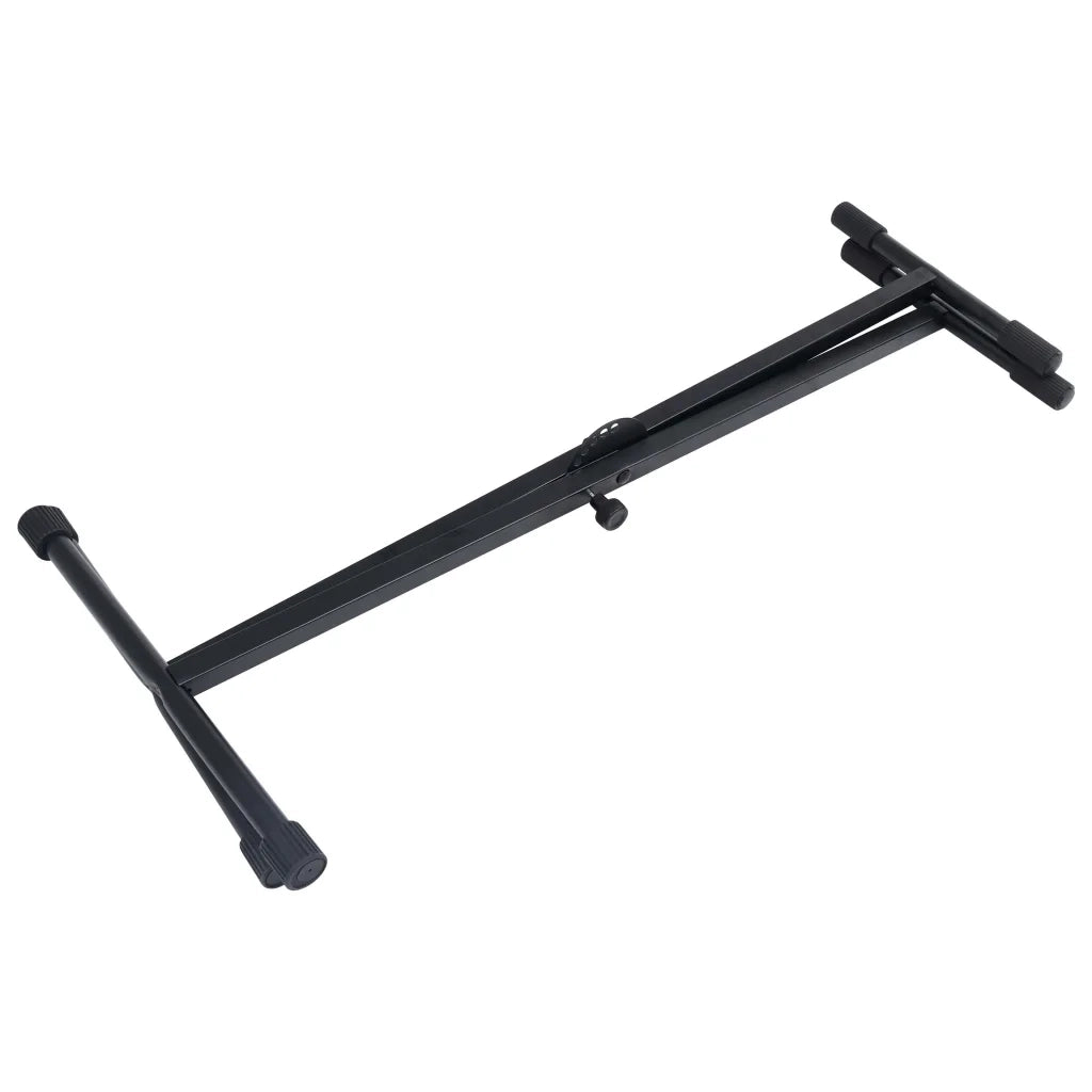 Set Supporto per Tastiera con Sgabello Nero cod mxl 74271