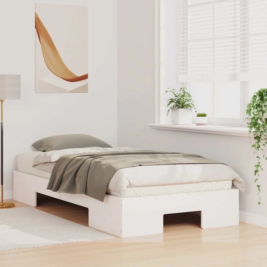 Struttura del letto Bianco 90 x 200 cm