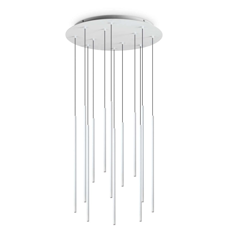 Lampada A Sospensione Filo Sp12 Bianco Ideal-Lux