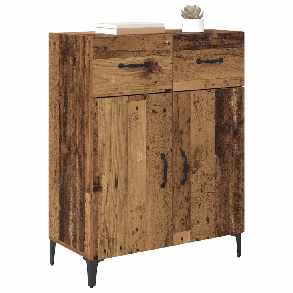 Credenza-Buffet-Armadio da cucina Legno vecchio 69,5 x 34 x 90 cm Legno multistrato 383615