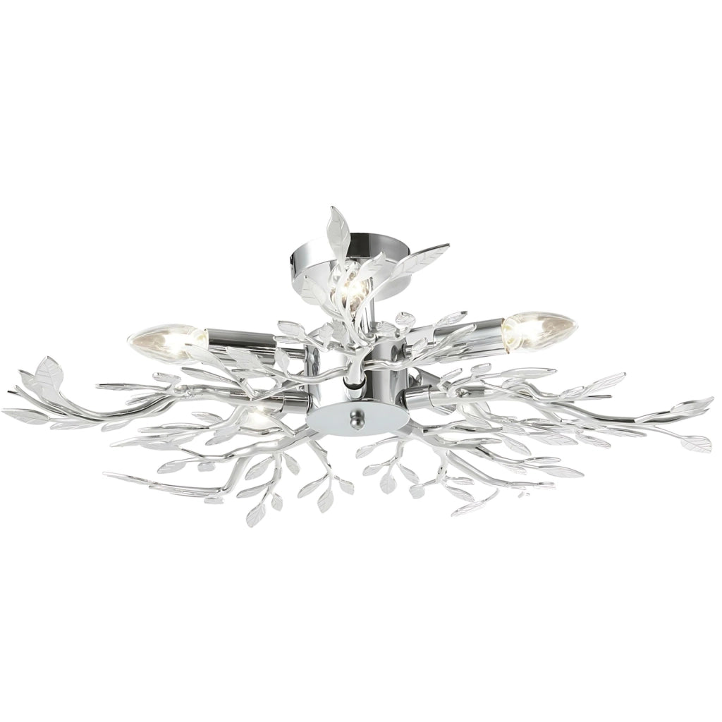 Lampada Da Soffitto Ebt021-5c Chrome