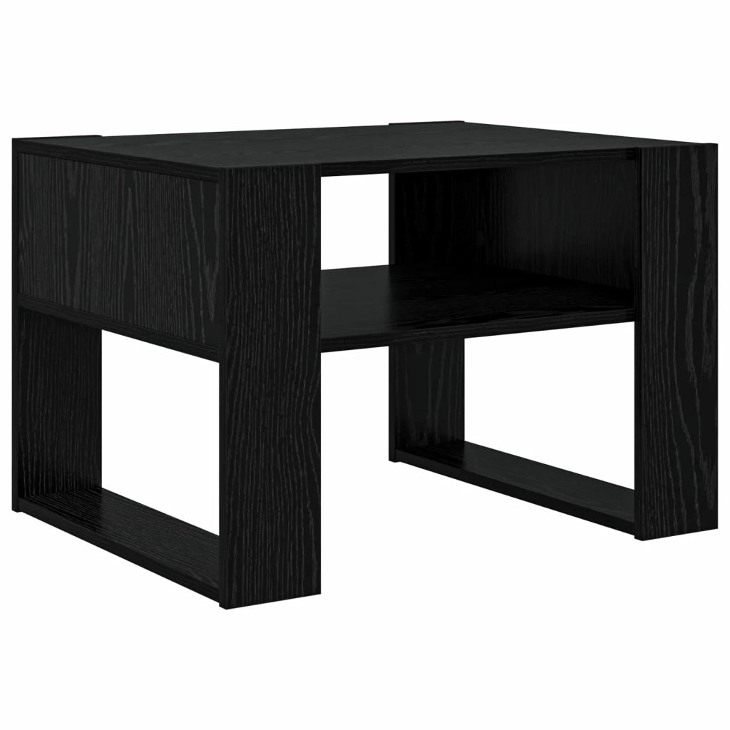 Tavolino da salotto Rovere Nero 66 x 53 x 45 cm 8000101