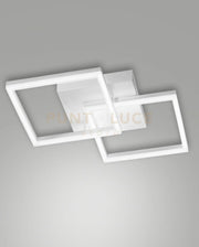 BARD APPLIQUE BIANCA 2 LUCI A LED 3000K - 39W - 3880 lm DIMMERABILE C/ACC.