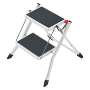 SGABELLO APRIBILE GRADINO CON TAPPETINO 2 gr. - colore bianco  - GIERRE