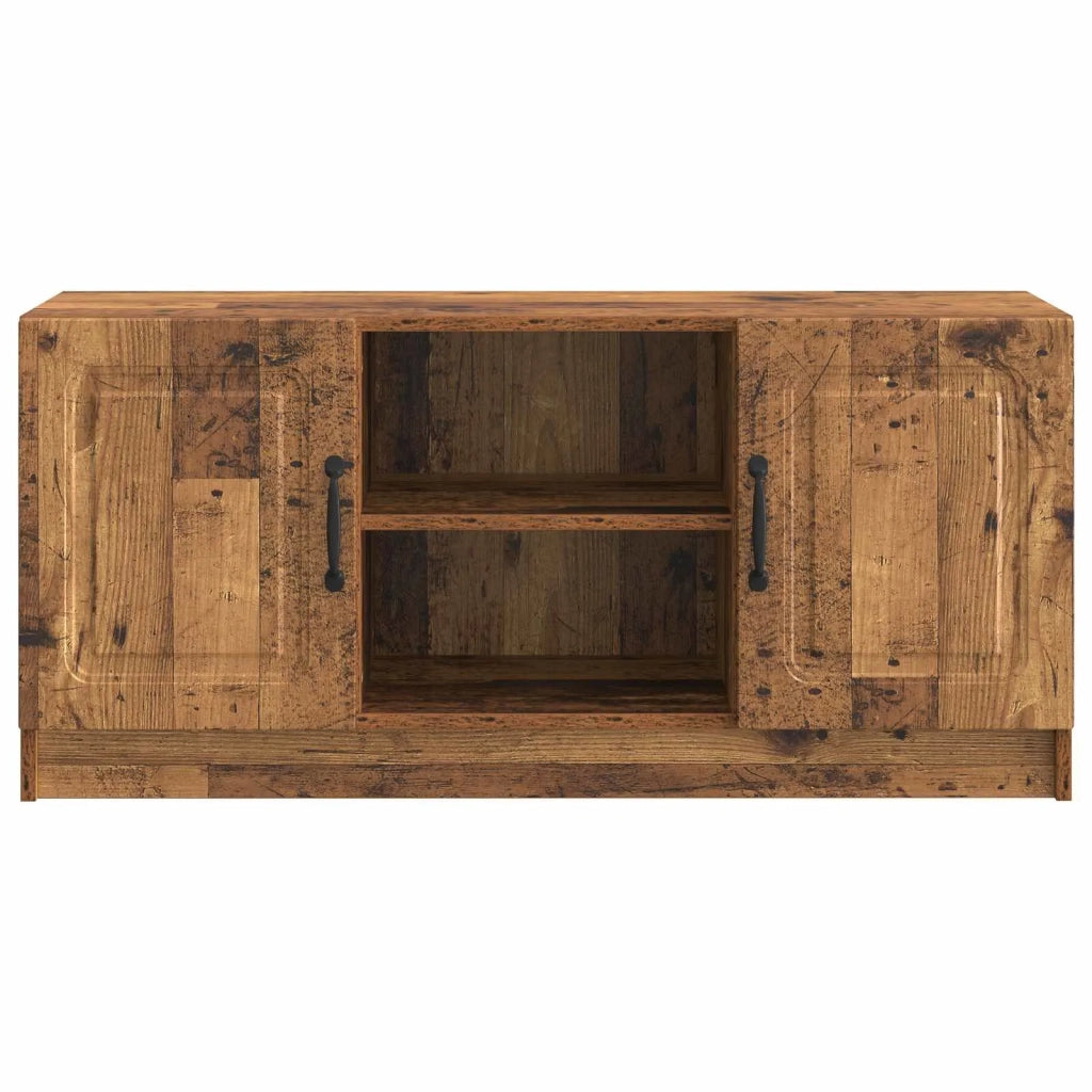 Mobile TV Legno antico 102 x 34,5 x 47 cm Legno ingegnerizzato