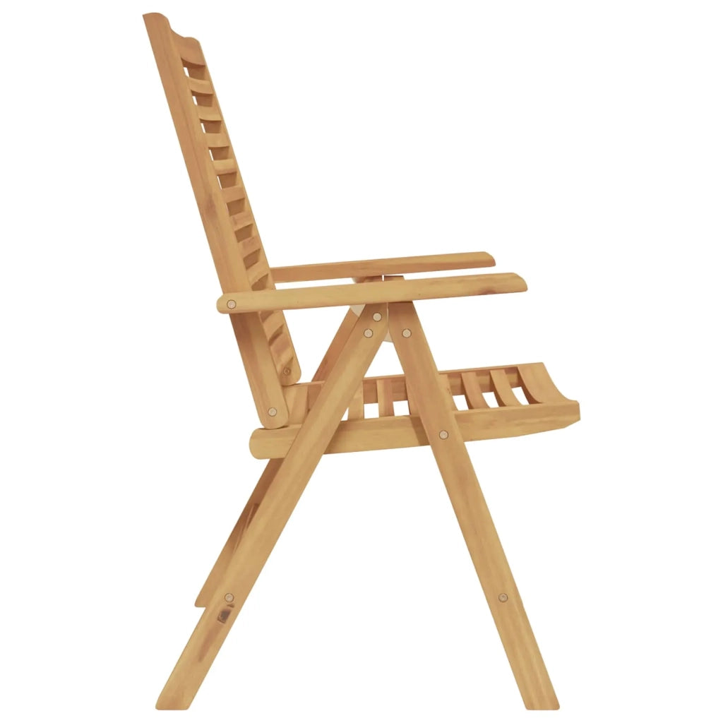 Sedia da Giardino 8 pcs Marrone 52 x 64.5 x 108 cm