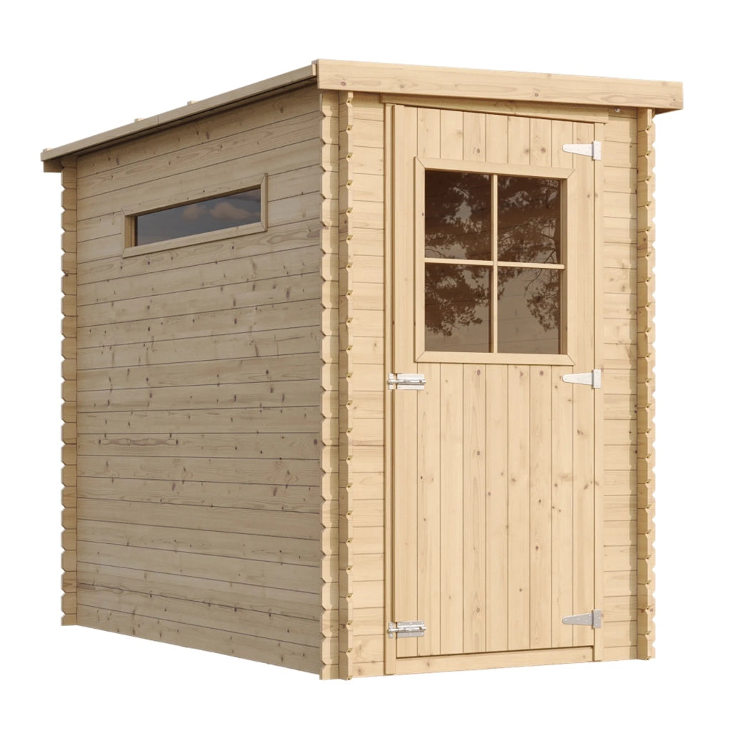 Casetta da Giardino in Legno  CON PAVIMENTO TRATTATO - 2.36m2 - TIMBELA M306+M306G