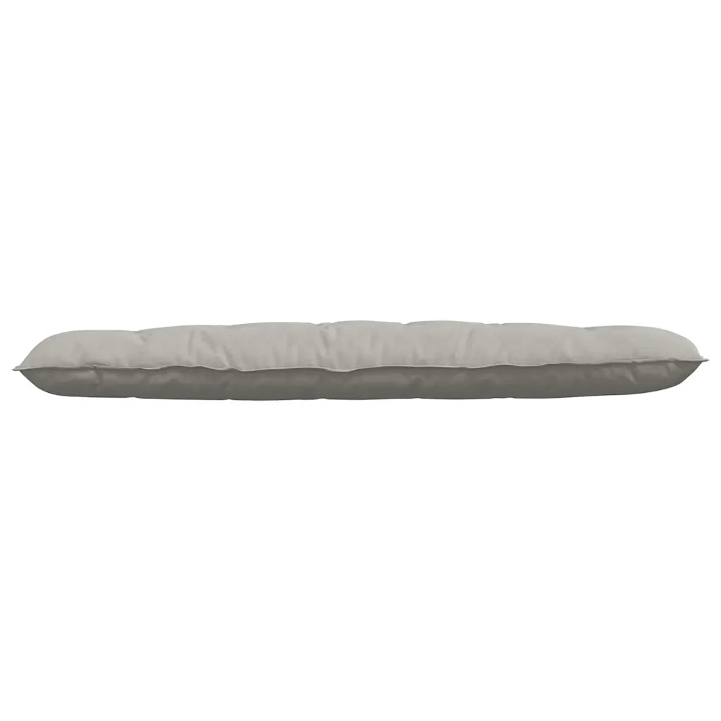 Cuscino per Schiena Grigio chiaro 180 x 50 cm