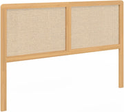 Testiera 160 cm canna e legno EDHEN