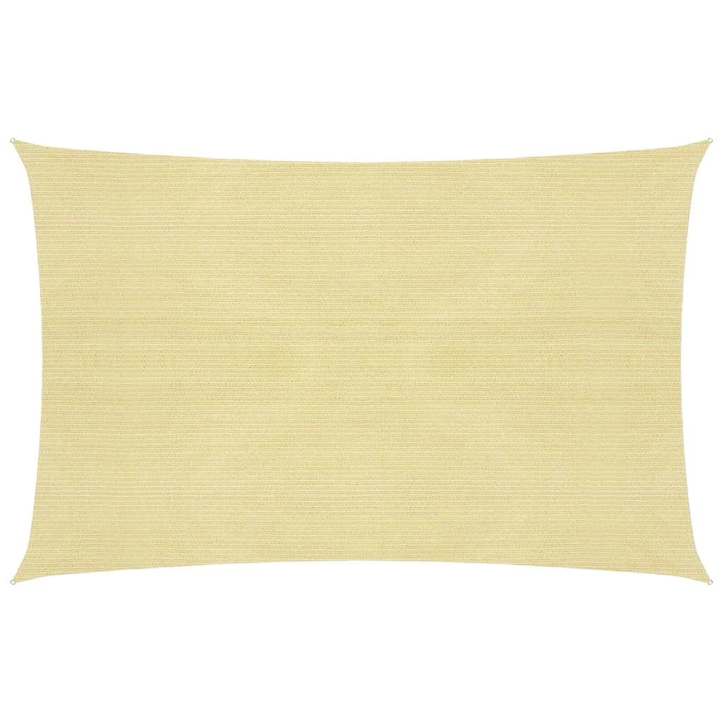 Vela ombreggiante/ombrellone 160 g/m² HDPE 2,5 x 4 m beige 02_0008955