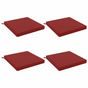 Cuscini per Sedia in 4 Pezzi SOEST 4 pz 100% Poliestere 945106