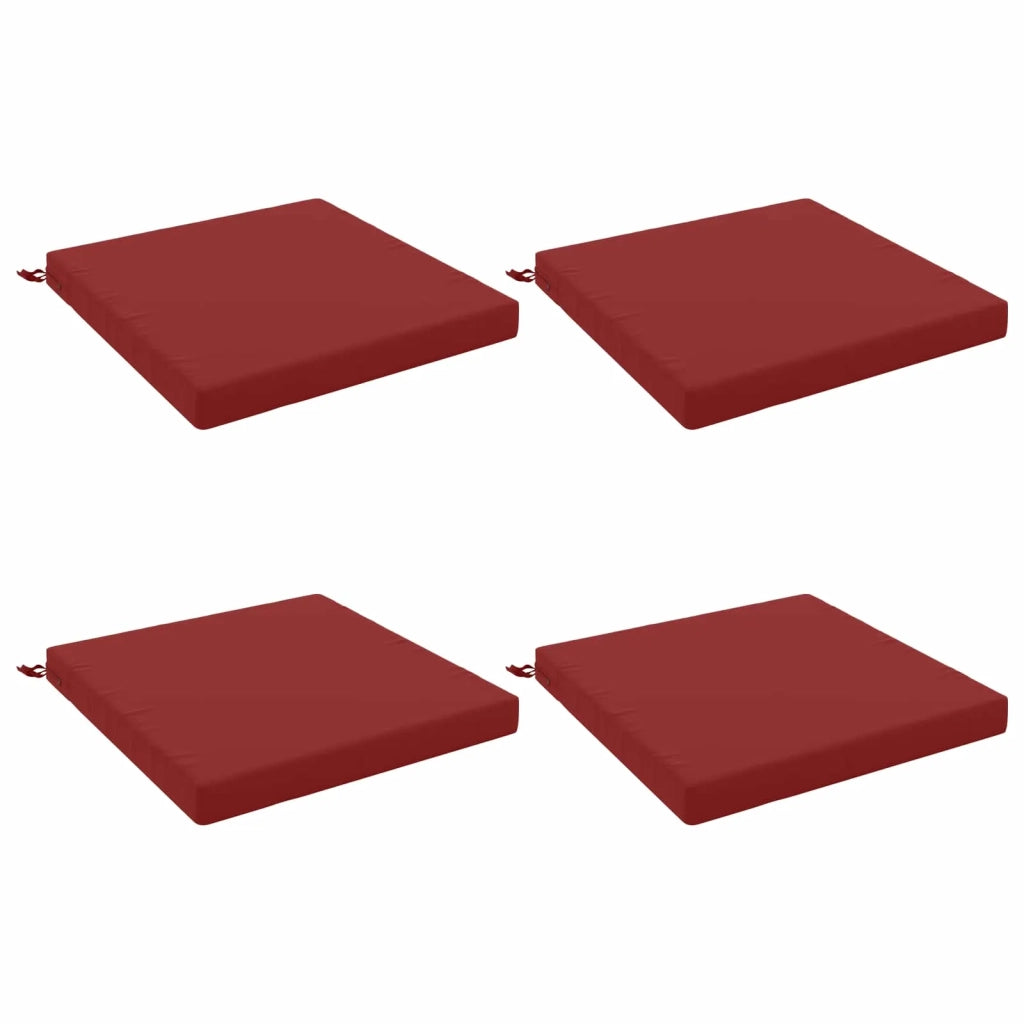 Cuscini per Sedia in 4 Pezzi SOEST 4 pz 100% Poliestere 945106