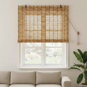 Tenda a rullo Marrone 120 x 160 cm Giunco 42034656