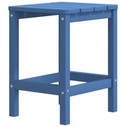 Tavolo da Giardino | Tavolino da esterno Adirondack Blu Acqua 38x38x46 cm HDPE
