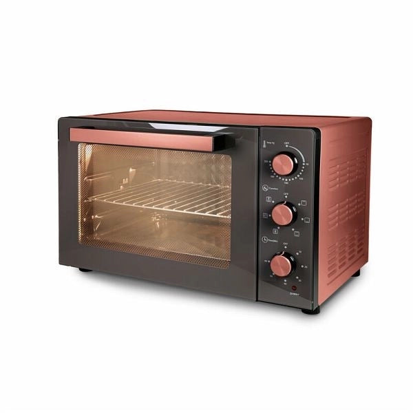 Forno Elettrico con Girarrosto Iridea Rosso 60 Litri 1900 Watt Tognana