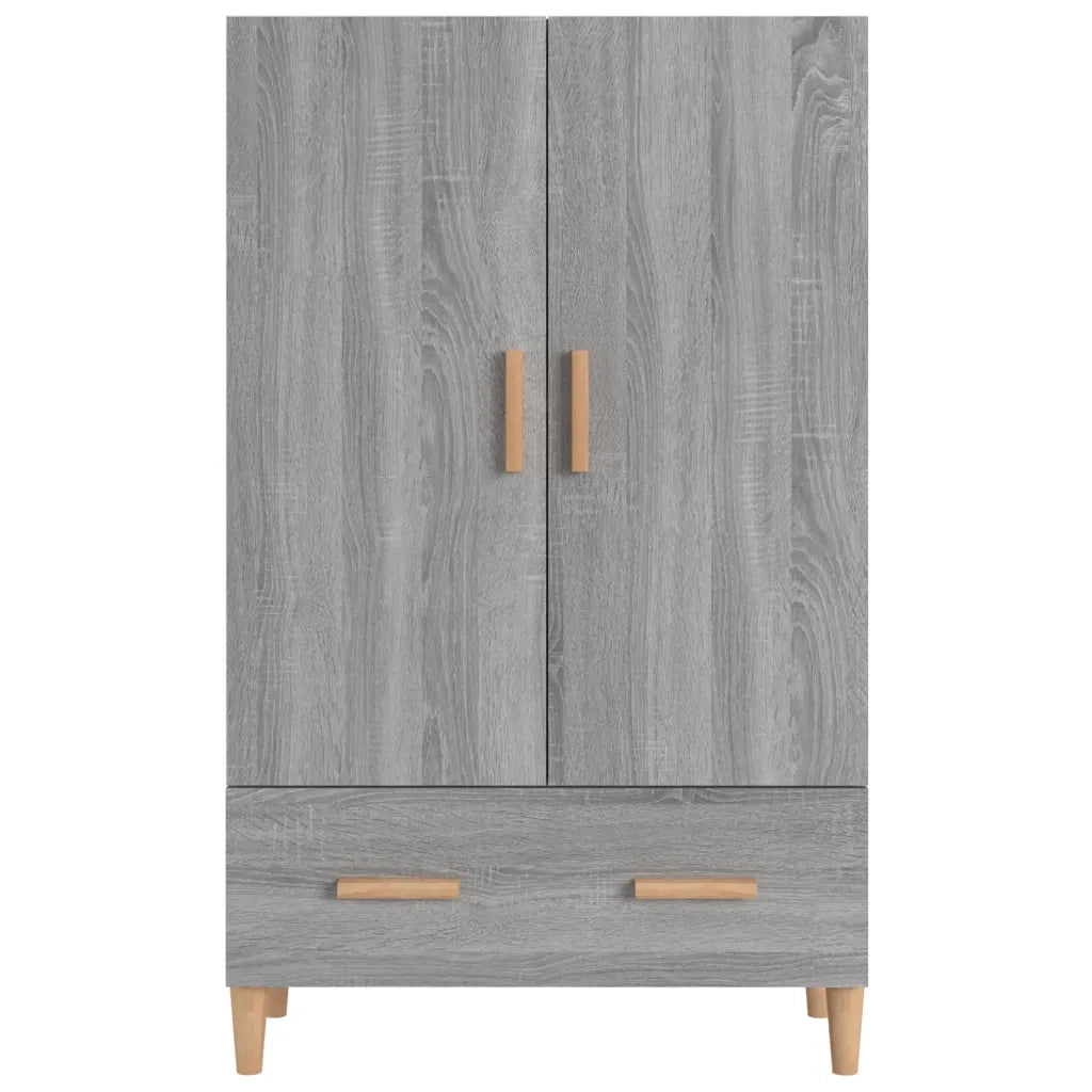 Credenza Grigio Sonoma 70x31x115 cm in Legno Multistrato cod mxl 11888