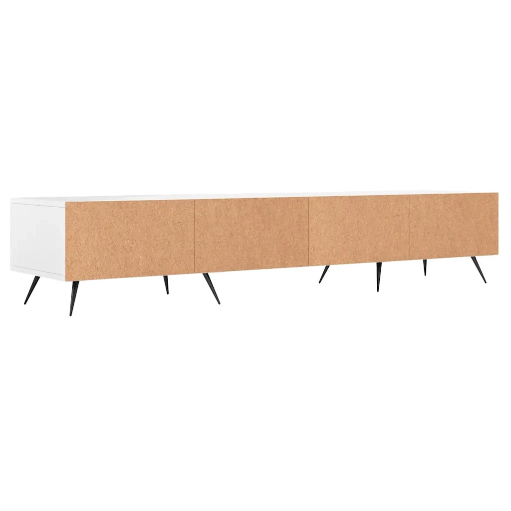 Mobile TV | Armadietto TV | Mobile Porta TV Bianco 150x36x30 cm in Legno Multistrato