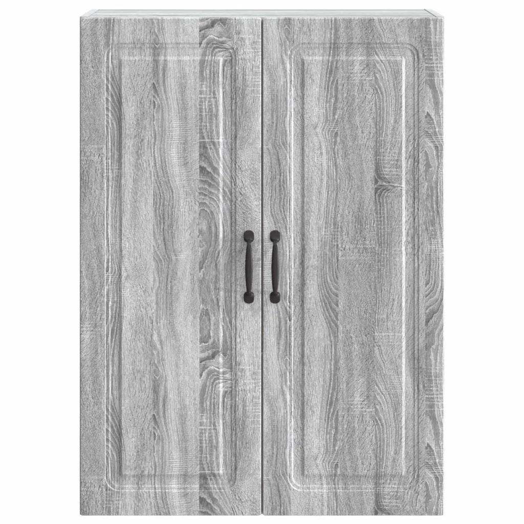 Mobiletto a muro Sonoma grigio 66 x 34,5 x 90 cm