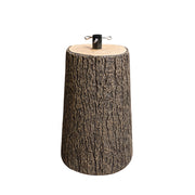 Kawaki M - Base a Tronco per Albero di Natale da 120 a 180 cm H46,5 cm Effetto Corteccia Realistico
