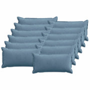 Federa 12 pz HOUTEN Blu 40 x 80 cm corduroy 918183