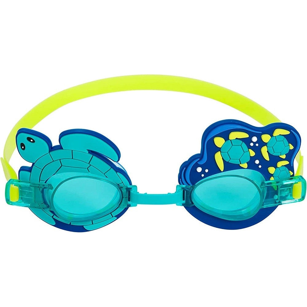 Trade Shop - Occhialini Nuoto Per Bambini 3+anni Cinturino Regolabile Design Assortiti 21080 -