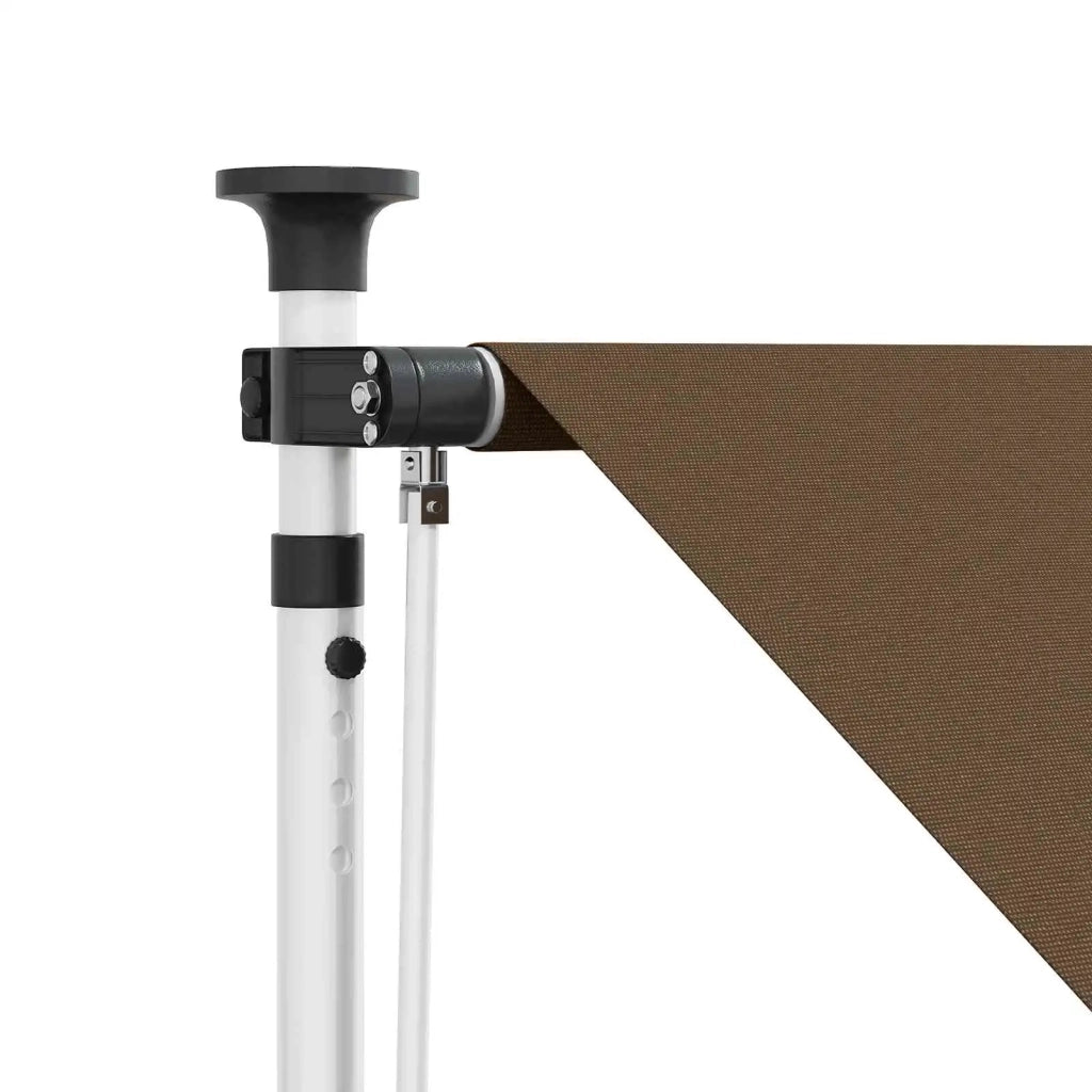 Tenda da Sole | Tenda retrattile manuale Tortora 300 cm