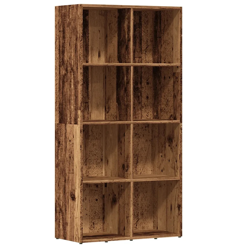 Libreria in Legno Antico 66x30x130 cm in Legno Multistrato 855778