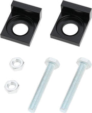 Spanne a Righer - Motociclo - Spanne CNC - 15mm Diametro Foro - Motociclo - Spanne - Adatto per 50cc 70cc 90cc 110cc 125cc - Nero.