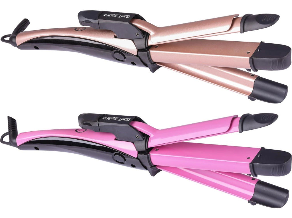 HIGH-TECH PIASTRA E ARRICCIACAPELLI 3IN1 63W TEMPERATURA MAX 210 °C IN COLORAZIONE ASSORTITA