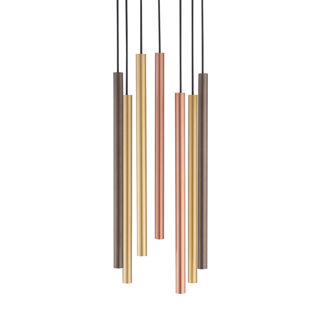 Lampada a sospensione Nowodvorski Laser VII 7 luci Ø30